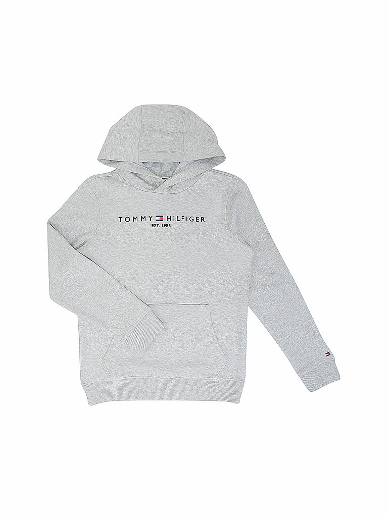 TOMMY HILFIGER Jungen Kapuzensweater - Hoodie grau | 152